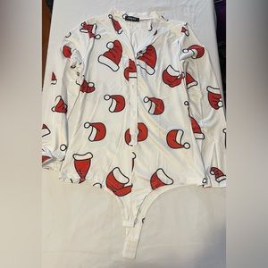Chic Me Santa Hat Pajamas